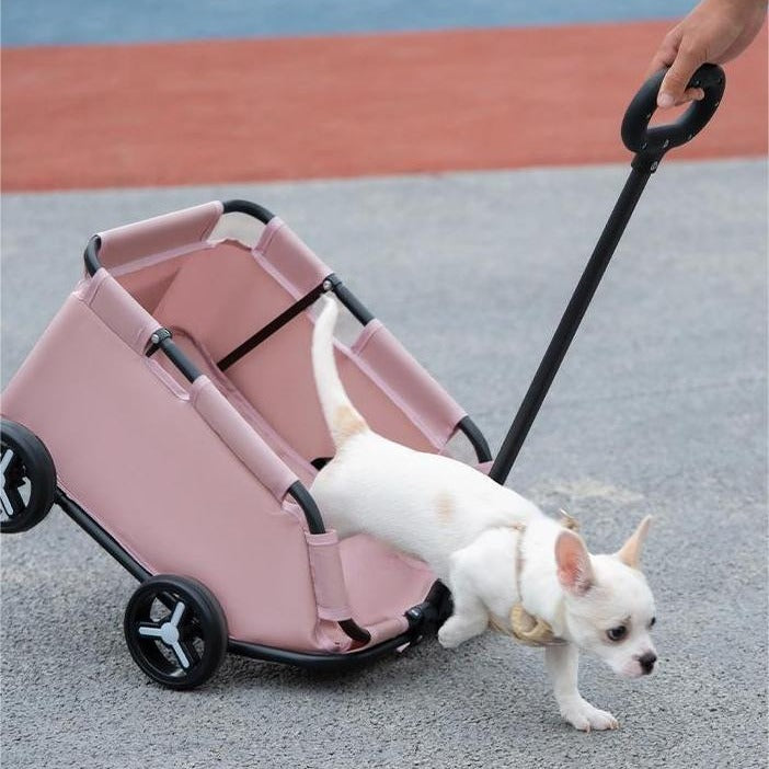 Pet Stroller Dog Cat Trolley Out Small Pet Cart Portable Foldable Storage Car c228c5ab 16d9 4712 a629 9909d88ec4df