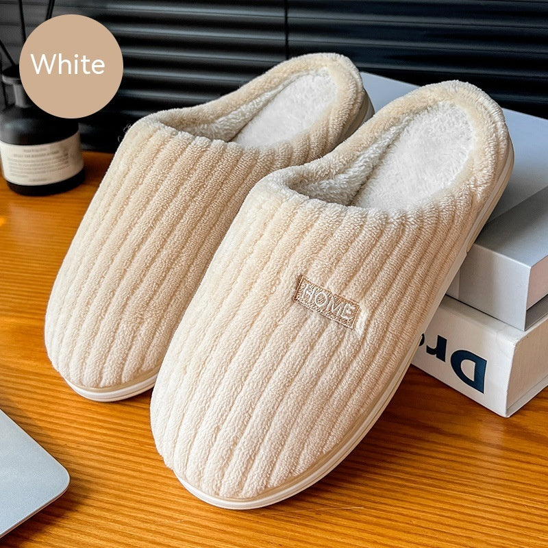 Simple Cotton Slippers Winter Antislip Home c2390f6c ad6c 443f 886a 9f85018ad82d trans
