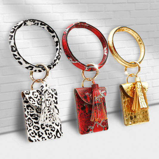 European And American PU Wrist Keychain Pendant c23fde83 cfc3 4d7e a4cc 4929e9f225b1