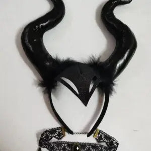 Halloween Accessories Demon Horn Headdress Demon Witch Costume Props c24f8c99 9b45 4641 95b1 846a4a01ea61