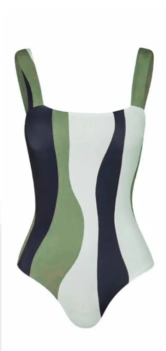 Siamese Conservative Belly Covering Beach Swimwear c25d1c04 817e 4056 ba5d 32d51777b077