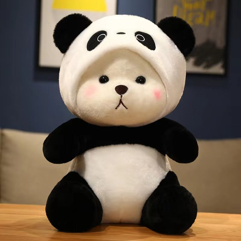 Little Bear Doll Cute Bear Wearing A Hat Doll Transformation Plush Toy c27225b2 2717 461b 8d09 9e9dbb395ec8