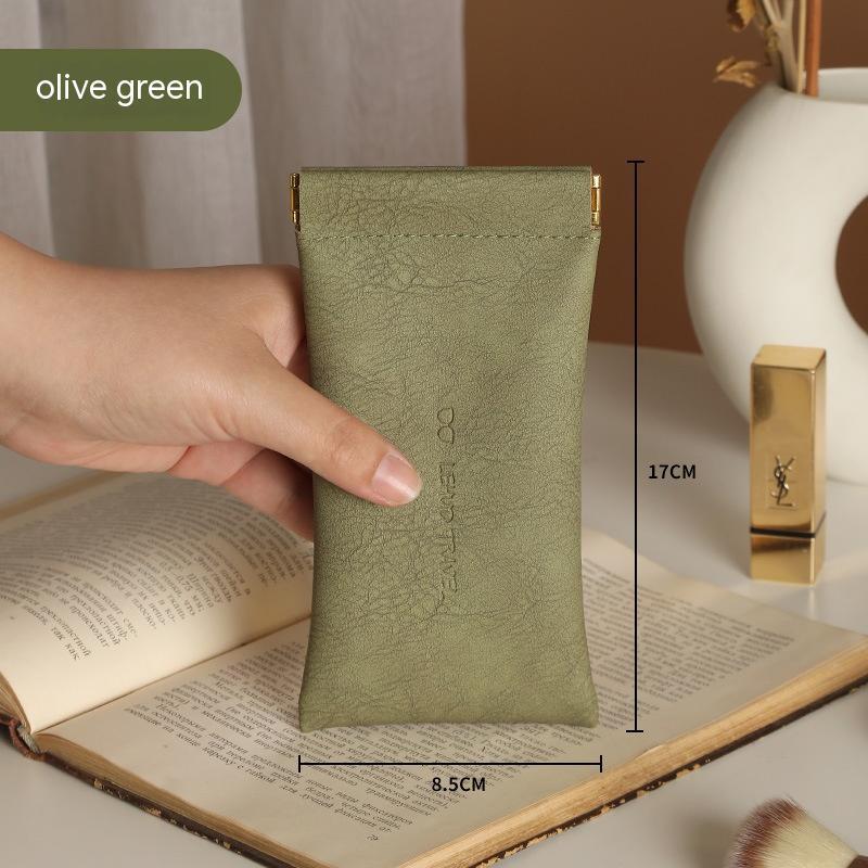 Glasses Bag Storage Bag Portable Women's Sunglasses Case Sunglasses Glasses Pannier Bag Anti-pressure Men's Protective Case A