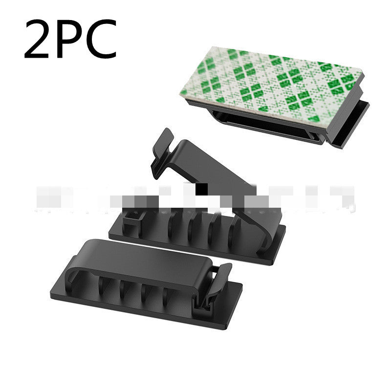 Home Portable Storage Cable Organizer Fixing Clip - 图片 11