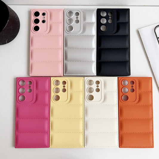 Wave Injection Liquid Down Jacket Airbag Phone Case - 图片 1