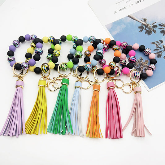 Handmade Beaded Bracelet Tassel Key Chain c2a12ab8 5a58 4960 acc9 64db711773ba