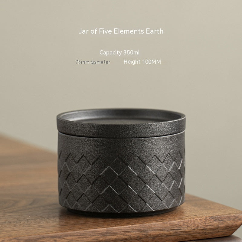 Creative Five Elements Ceramic Tea Pot Moisture-proof Convenient Travel Household c2ea0ade 6680 4244 a12d cf145f91cb7a trans