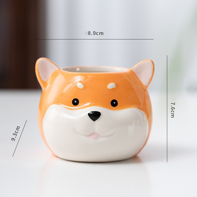 Ceramic Cartoon Animal Flowerpot Home Gardening c2f7b0c6 5763 4e3f 9f69 d2e8e1ecc531