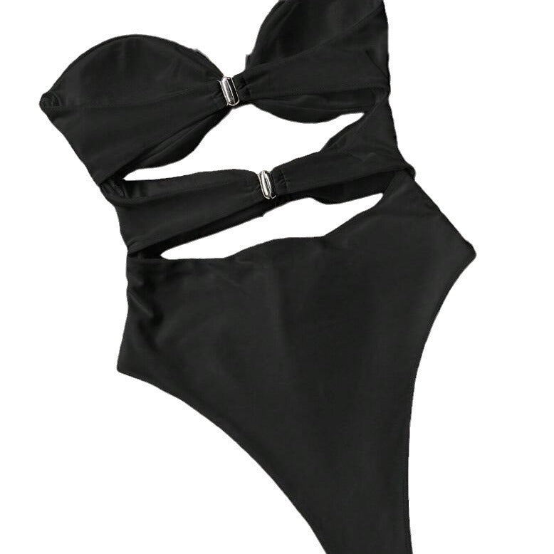 Ladies Hot Spring Three-dimensional Flower BIKINI One-piece Swimsuit c308956d d655 42b9 91a5 18b1cf1f87bf