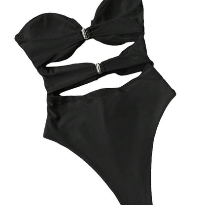 Ladies Hot Spring Three-dimensional Flower BIKINI One-piece Swimsuit c308956d d655 42b9 91a5 18b1cf1f87bf