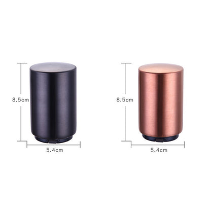 Portable Magnetic Automatic Beer Bottle Opener Bar Accessories Decor Stainless Steel Wine Can Openers with Brushed Metal c30a