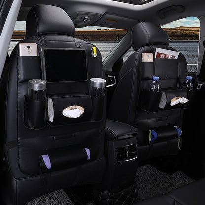 Car Interior Supplies Multifunctional Seat Back Leather Folding c319f2a6 979c 4fb2 b10e a3a67def32fe