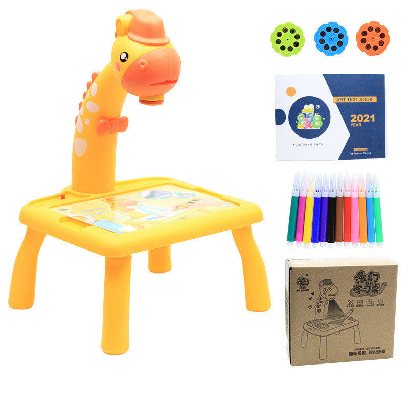 Children LED Projector Art Drawing Table Toys Painting Board Desk c3300f22 dae6 43aa 938b 131911548808