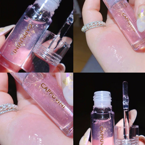 Lips Gloss Lip Gloss Lip Balm Glass Transparent Lip Gloss Moisturizing Moisturizing Water Light Lip c330d933 0115 4257 b677 f