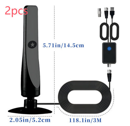 HDTV Vertical Suction Cup Ground Wave Digital TV Antenna High-definition DVB-T2 c35387e5 f15e 4cef a34a 11f2cc689714