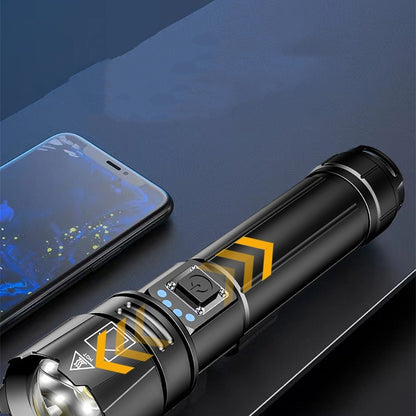 30W White Laser Telescopic Focusing Flashlight - HD Wireless Product #2