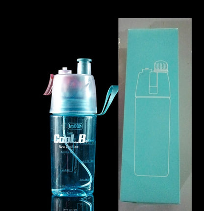 Sports Water Plastic Bottle Outdoor Creative Mist Spray with Leak Proof Portable Drinking Cup c35d3ebe a5cd 4e01 a544 5bec3fa