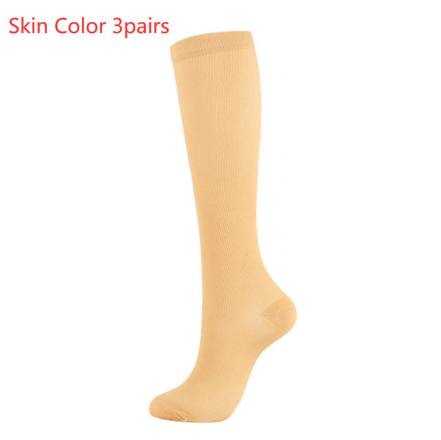 Copper Fiber Compression Socks Nylon Nylon Pressure Outdoor Sports Socks Multi-color Sequential Socks c379080c 32d9 4698 b2f9