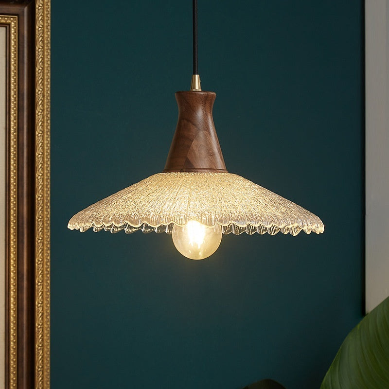 Retro Simple Restaurant And Cafe Xuan Brass Glass Chandelier c3822abc a404 401b b2cb 66bb36b36f2f