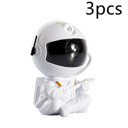 Mini Version Of Astronaut Star Projection Lamp Creative Gift Atmosphere Decorative Lamp Colorful Flowing Starry Night Light c