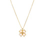 Temperament Diamond-encrusted Opal Four-leaf Clover Collarbone Chain c3abffe3 c071 4284 ba36 3d26ab4854d0