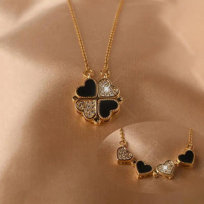 Four-Leaf Clover Pendant Necklace Temperament Entry Lux Niche Design c3d587ab 09ef 4cb3 a586 4e316d2e3cda