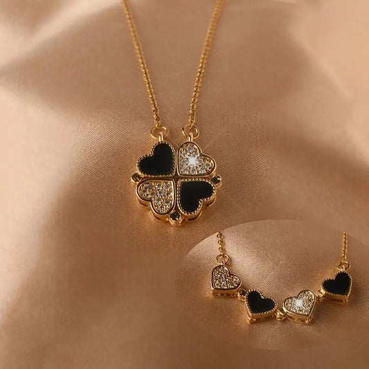 Four-Leaf Clover Pendant Necklace Temperament Entry Lux Niche Design c3d587ab 09ef 4cb3 a586 4e316d2e3cda