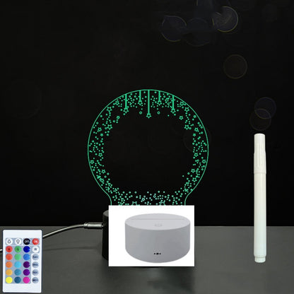 3D Acrylic Board Handwriting Message Board LED Light - HD Wireless Product #55