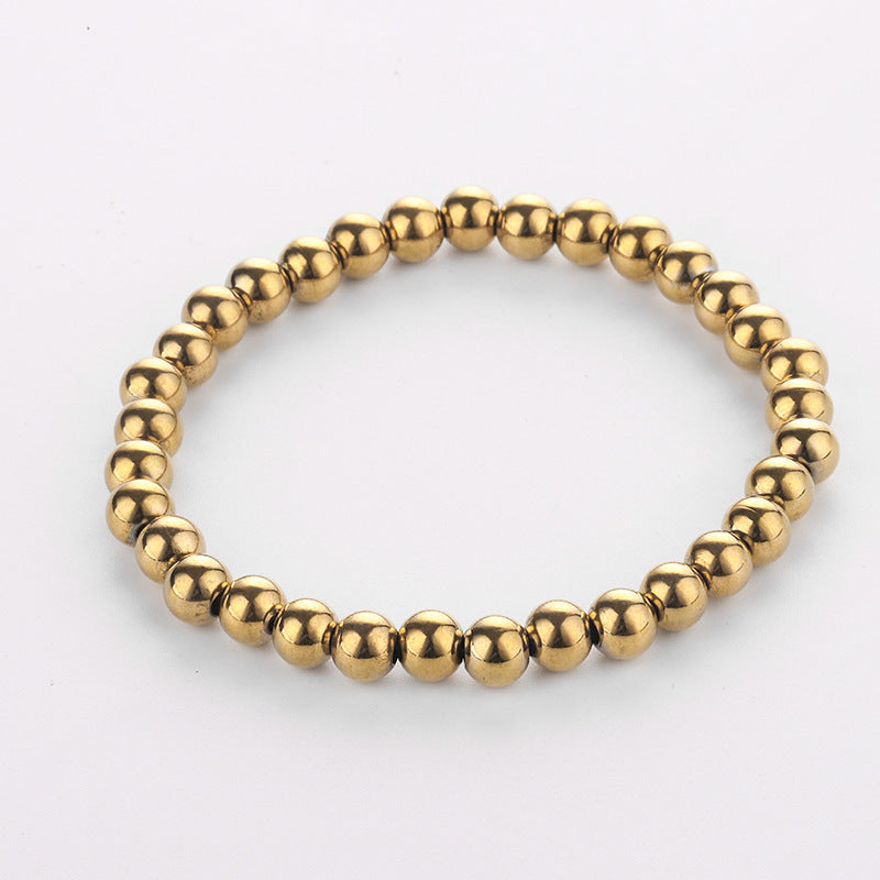 Women's Stainless Steel Bead Bracelet Jewelry c3ff4535 2700 4c87 ad45 6f4e86152a8d