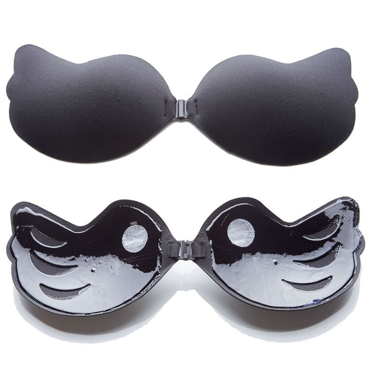 Strapless Black Breast Pad Push Up One-piece Invisible Bra Breathable Safety For Wedding Dress c4059c7b 9694 46ba a461 dd890b