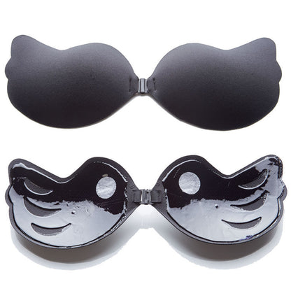 Strapless Black Breast Pad Push Up One-piece Invisible Bra Breathable Safety For Wedding Dress c4059c7b 9694 46ba a461 dd890b