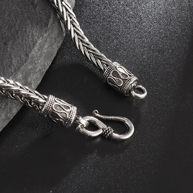 Men's Retro Stainless Steel Ins Style Personalized Bracelet c41a7861 0b0c 4249 b1d4 88621dbbb94c