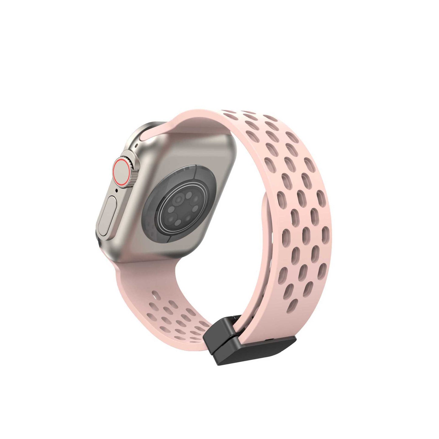 Watchs8 Universal Hole Ventilation Magnetic Suction Silicone Strap c42a6167 b26a 4235 9091 b728bdee1a8f