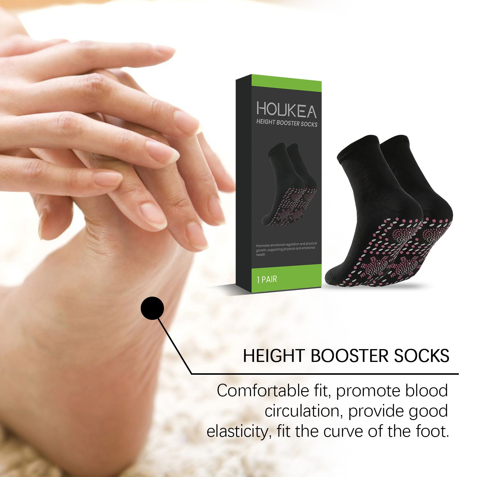 Self-heating Massage Body Socks Foot Skin-friendly c4383b89 0c6e 46ff a9b6 c9d6203c486b