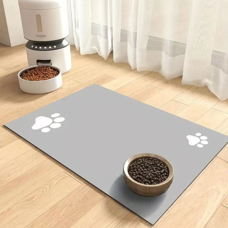 Pet Diatom Ooze Floor Mat Dogs And Cats Eating Mat Spill-proof Waterproof Quick-drying Placemat c44ce4ea 63ea 41c1 ba8b 93daa