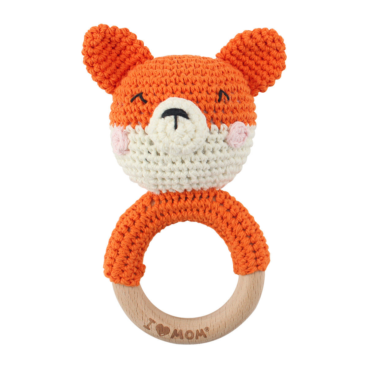 Baby Rattle Hand Woven Cartoon Animal Bracelet Newborn Soothing Doll c450c9b7 1ec6 4dfd ba9a 85655f8e9b31