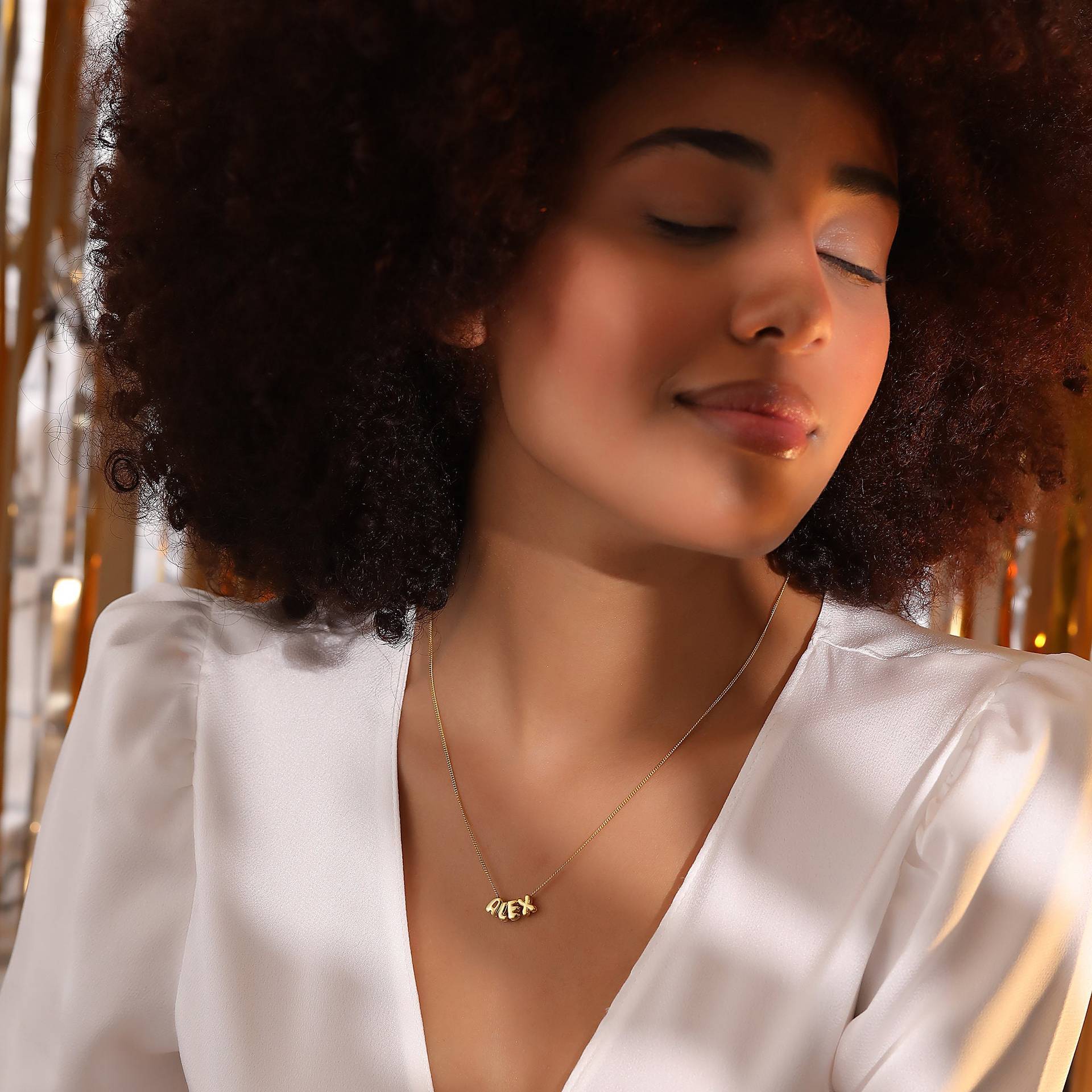 Stainless Steel English Letter Necklace c45f6af9 880a 45a3 944a 442b60f54e1e
