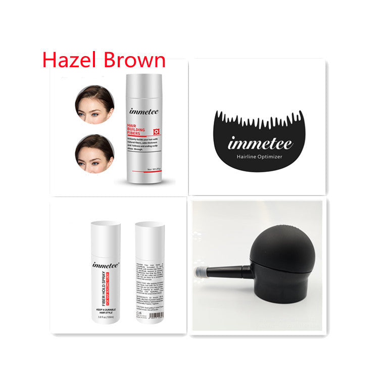 Plant hair additive fibre hair powder, one-time reinforcing artifacts to cover hair scarce manufacturers wholesale and direct