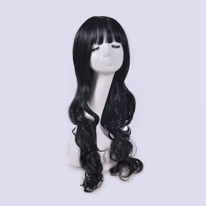 Full Head Pull-over Style Air Bangs High Temperature Silk Curls c46f5fc5 0fdf 4edd adfb f2dffc67fa8a