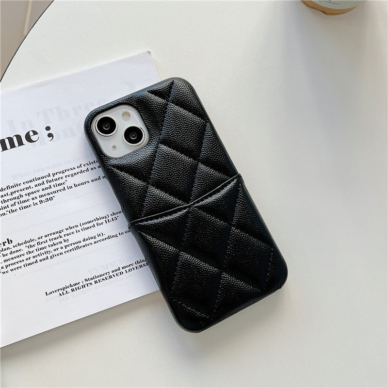 Classic Style Three-dimensional Rhombus Phone Case - 图片 4