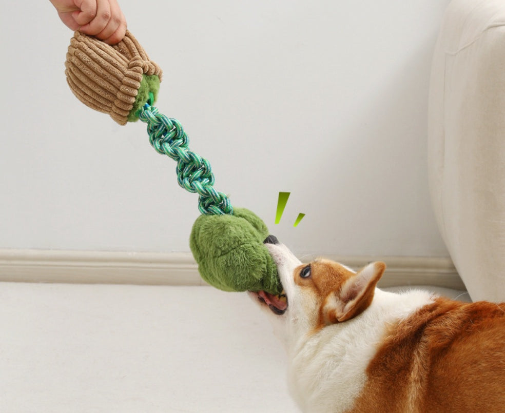 Pet Dog Bite-resistant Cord Teether Knot Toy c475c5c8 0495 45e9 ba63 2b5fc3899453