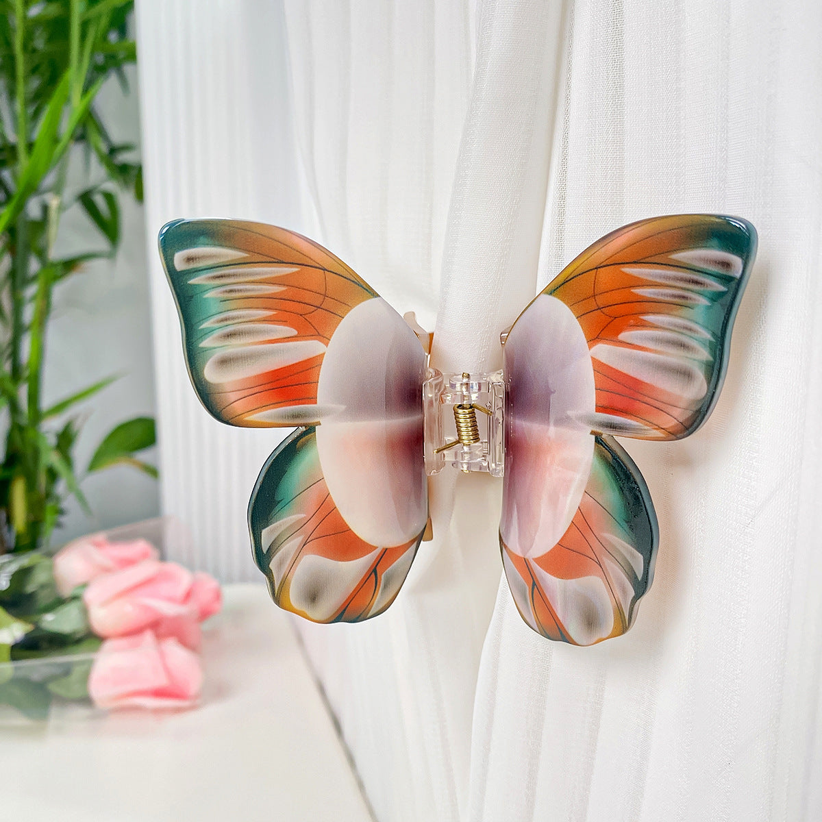 Female High-end Simulation Butterfly Grab Clip c47ca553 7061 4510 b509 e8c7e5071be1
