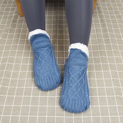In Winter Add Fleece And Thicken Warm Slippers And Socks c4903186 33e6 443d ab6d d81152ad9345