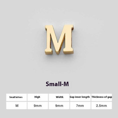 U Perforated 26 English Letters Hardware Accessories c4a72d9c 36ab 4dfa 9ca4 c936492a025c trans