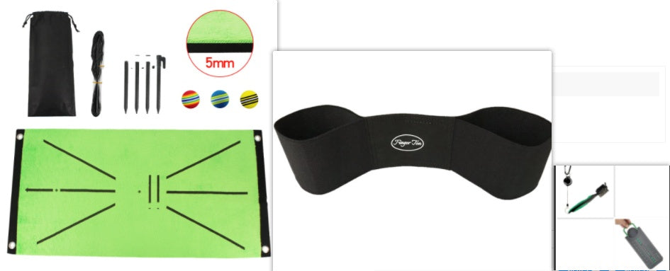 Double-sided brush for golf swing c4b38428 aff9 4ab0 9477 e3030f230a4d