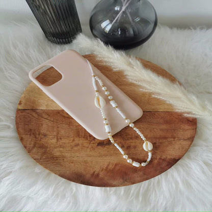 Mobile Phone Lanyard Pearl Natural Shell c4cb90ef a263 4aca 8fba 5da6cbd2989b