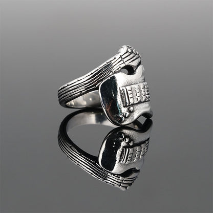 Retro Punk Titanium Steel Ring Men's Personality Wide Ring c4d6ad18 8093 44c5 90cd 86a3cbfe3554