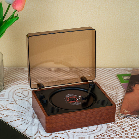 Wooden Vintage Portable Tray CD Player Player c4de27c7 c953 4dff b444 2c06a065ce65