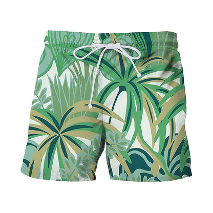 Summer Japanese Banana Leaf Beach 3D Digital Printing Beach Pants Men's Casual Shorts c5223223 aec3 49ed 8774 39f22c1a47b4 28