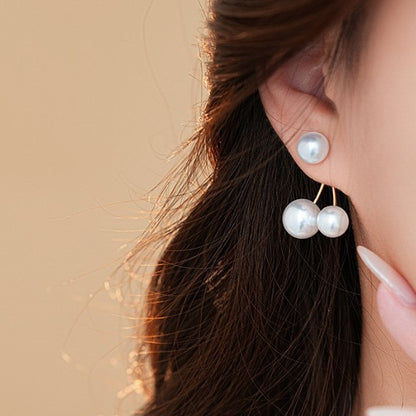 Retro Creative Women's Pearl Cherry Earrings c529bd6d 3da1 4459 b924 9298ecc61d69